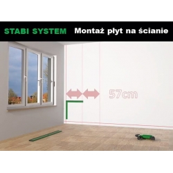 Michno System- płyty GK / Ściana, sufit / - ( reg. 0-3 cm ) - op. 36 szt